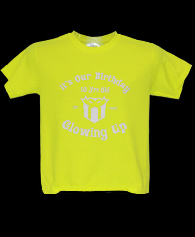 Custom glow in the dark shirts and apparel in Joliet Illinois