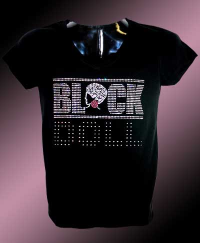 Custom rhinestone shirts and bling apparel in Joliet Illinois