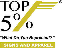 Top 5 Percent — Custom Signage & Apparel Joliet IL