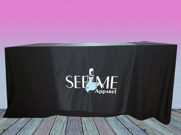 Custom table runner printed in Joliet and Shorewood Illinois